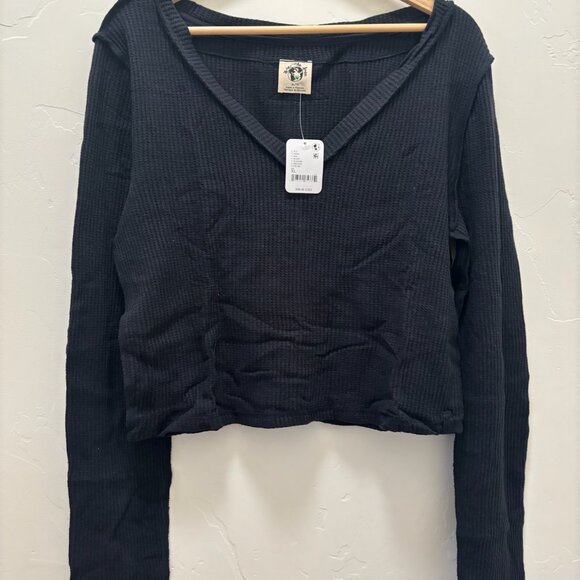 Free People Care FP Manchester Long Sleeve NWT * - Picture 2 of 4